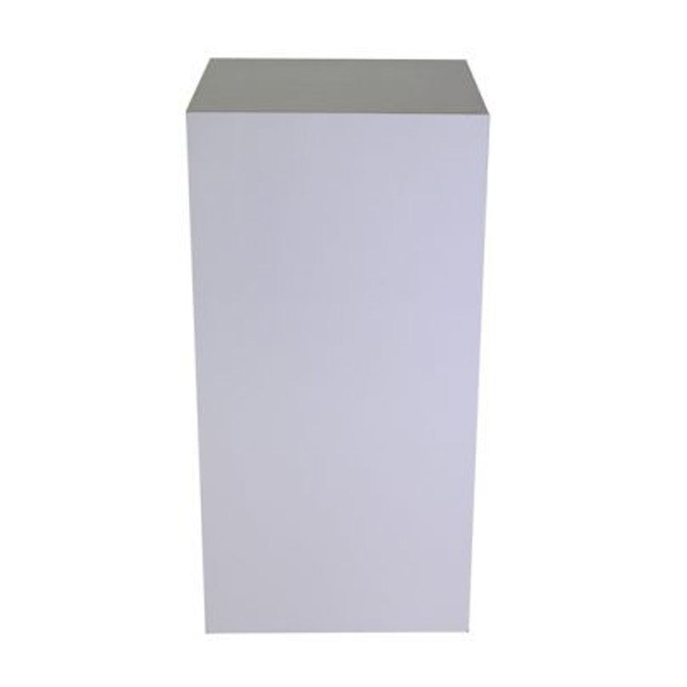 Square Pedestal White FWR Rental Haus