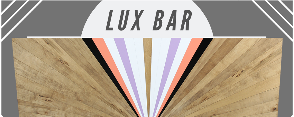 custom wood bar art deco living coral