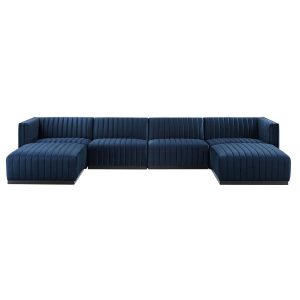 Umbra Sectional Navy Blue
