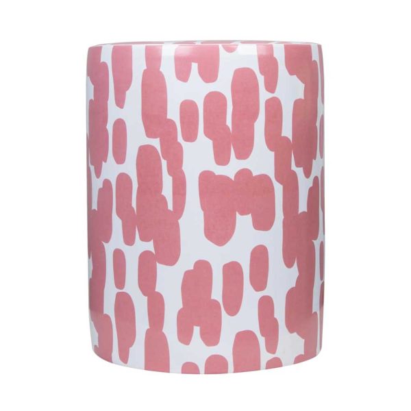 Brushstroke Side Table - Pink - Image 2