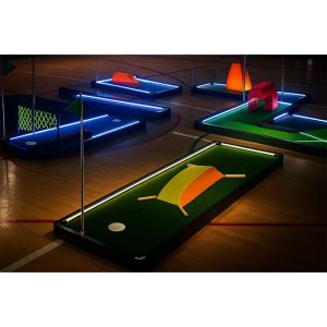 LED mini golf course