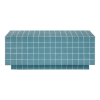 Tile Coffee Table - Blue - Image 2