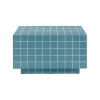 Tile Coffee Table - Blue - Image 3