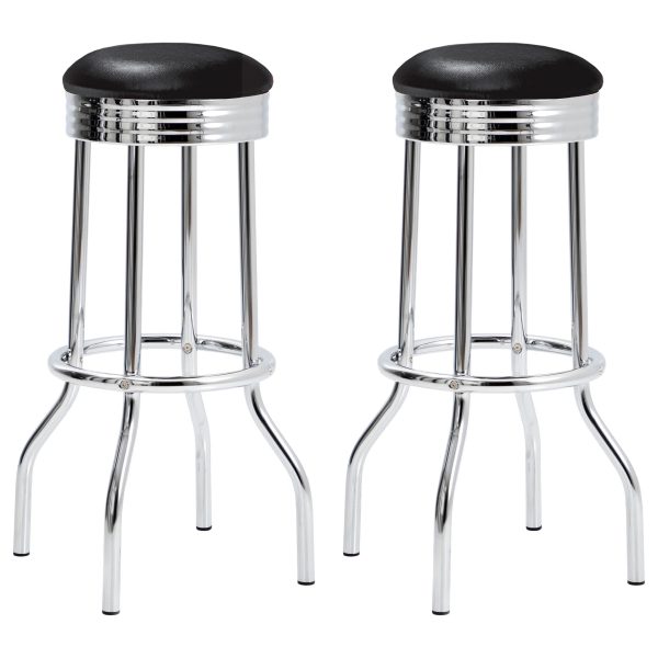 Diner Barstool - Black - Image 2