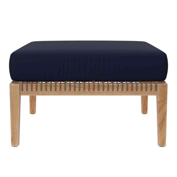 Tay Outdoor Ottoman - Image 2
