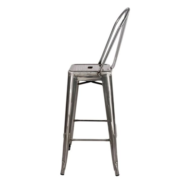 Mission Barstool - Chrome - Image 4