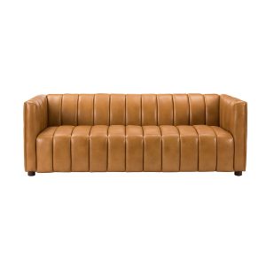 Cambria Sofa - Camel Leather