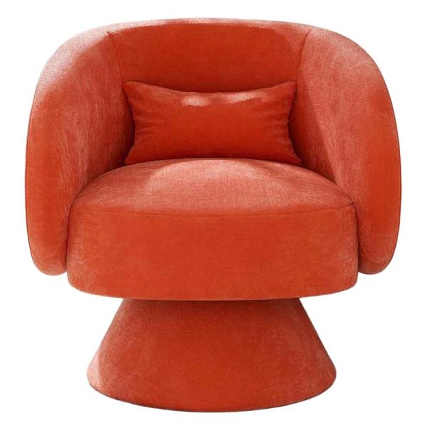 True Chair - Orange Linen - Image 2