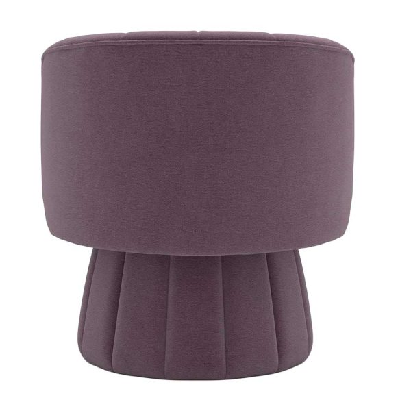 Wesley Chair - Purple Velvet - Image 3