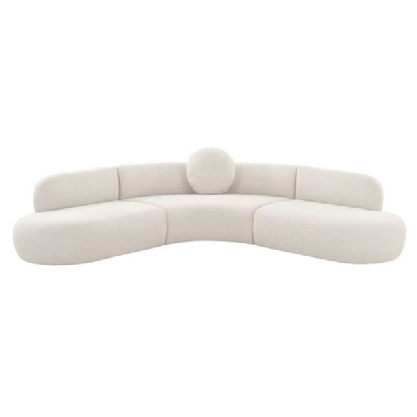 Poe Sectional - Cream