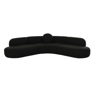 Poe Sectional - Black