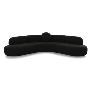Poe Sectional - Black