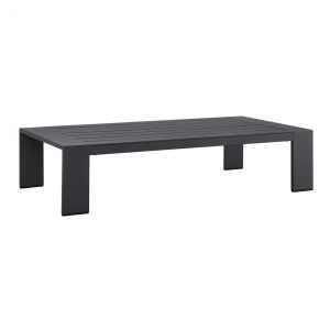 Tahoe Coffee Table - Grey Aluminum
