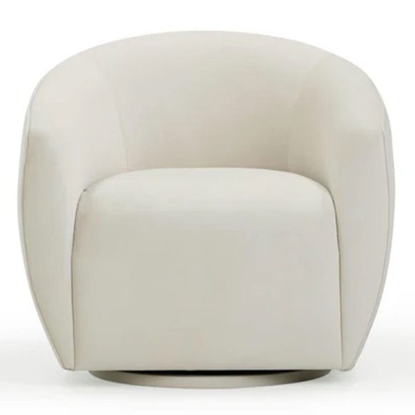 Zima Chair - Cream Velvet - Image 2