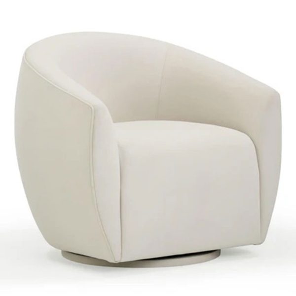 Zima Chair - Cream Velvet