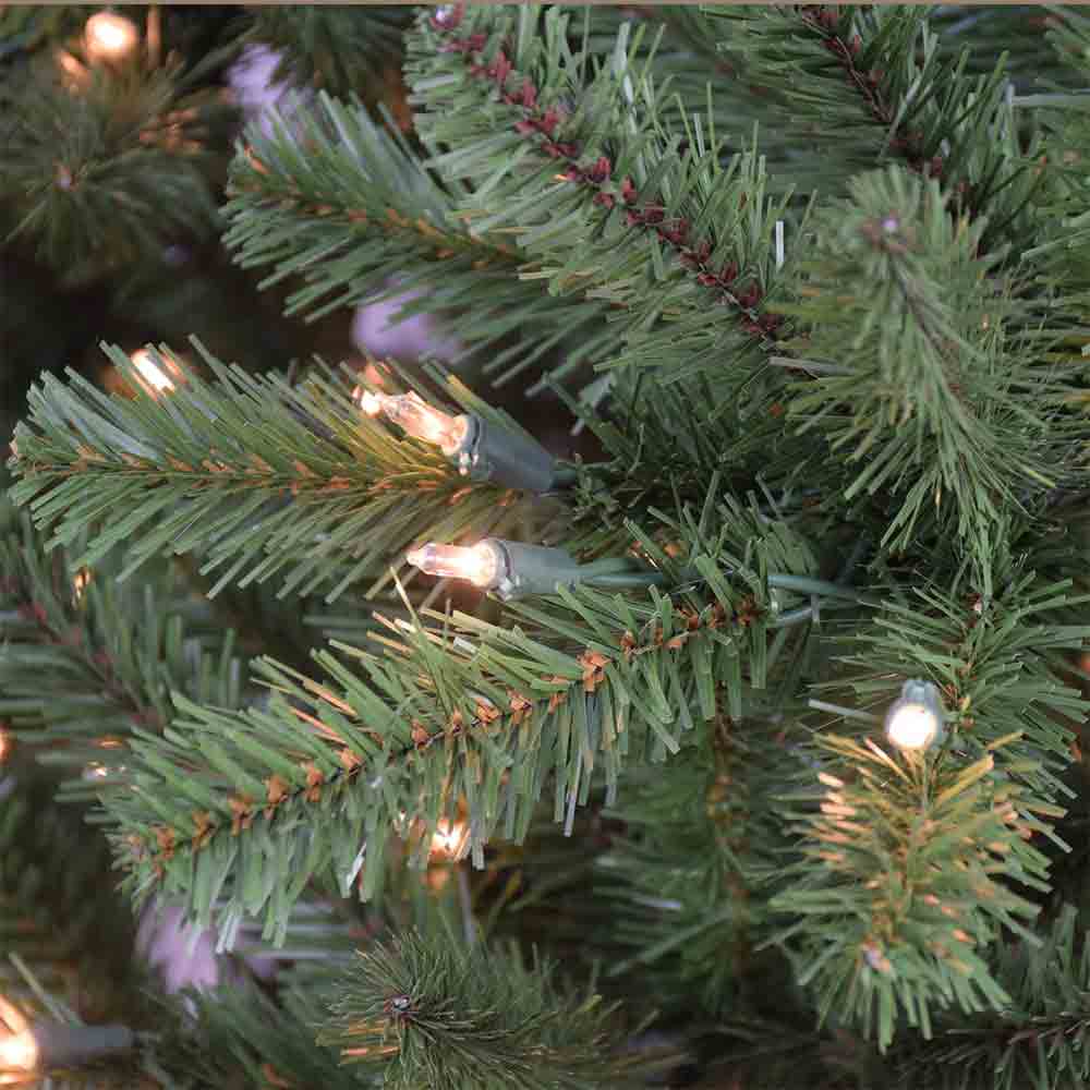 11' Lighted Fir Christmas Tree - Image 2