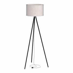 Susan Floor Lamp - Black Metal Base