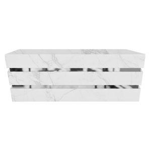 Bellini Bar- Marble and Silver