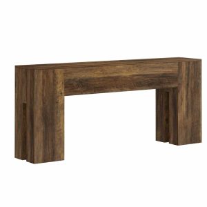 Wood Console Table