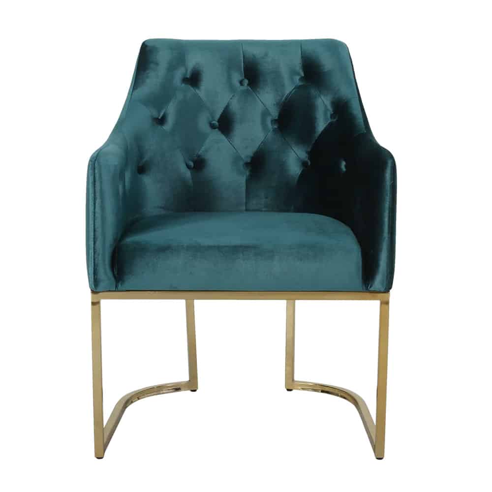 Diana Teal Velvet - Image 2
