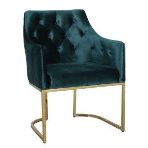 Diana Teal Velvet