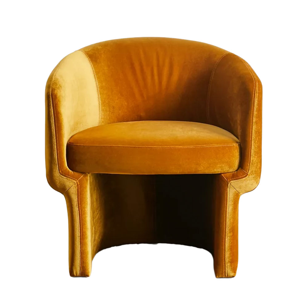 Harper Velvet - Dark Yellow - Image 2