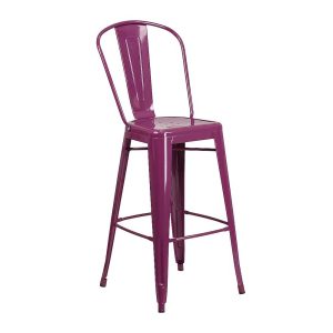 Mission Barstool - Maroon