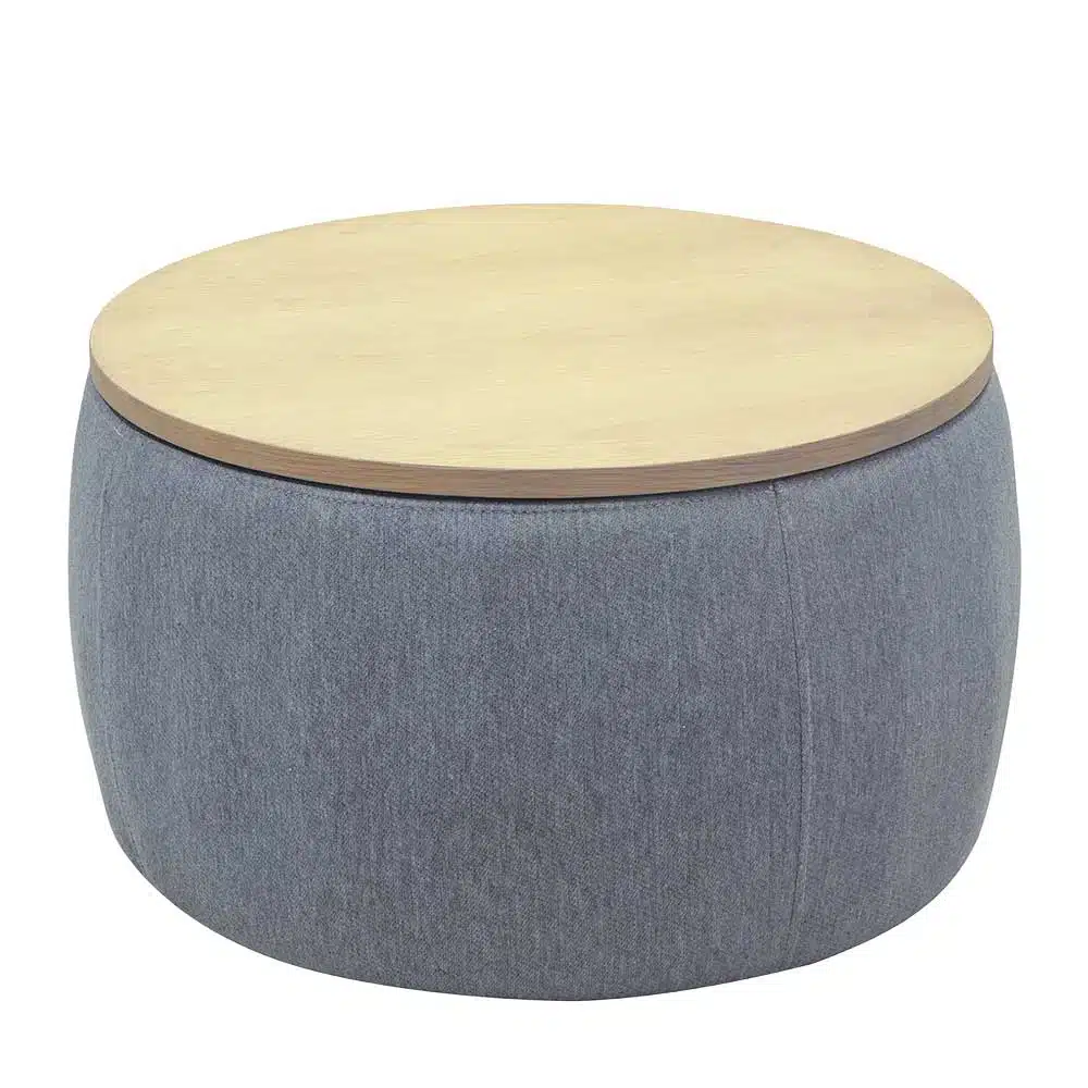 Canton Ottoman- Dark Grey