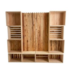 Cubby Wall - Wood