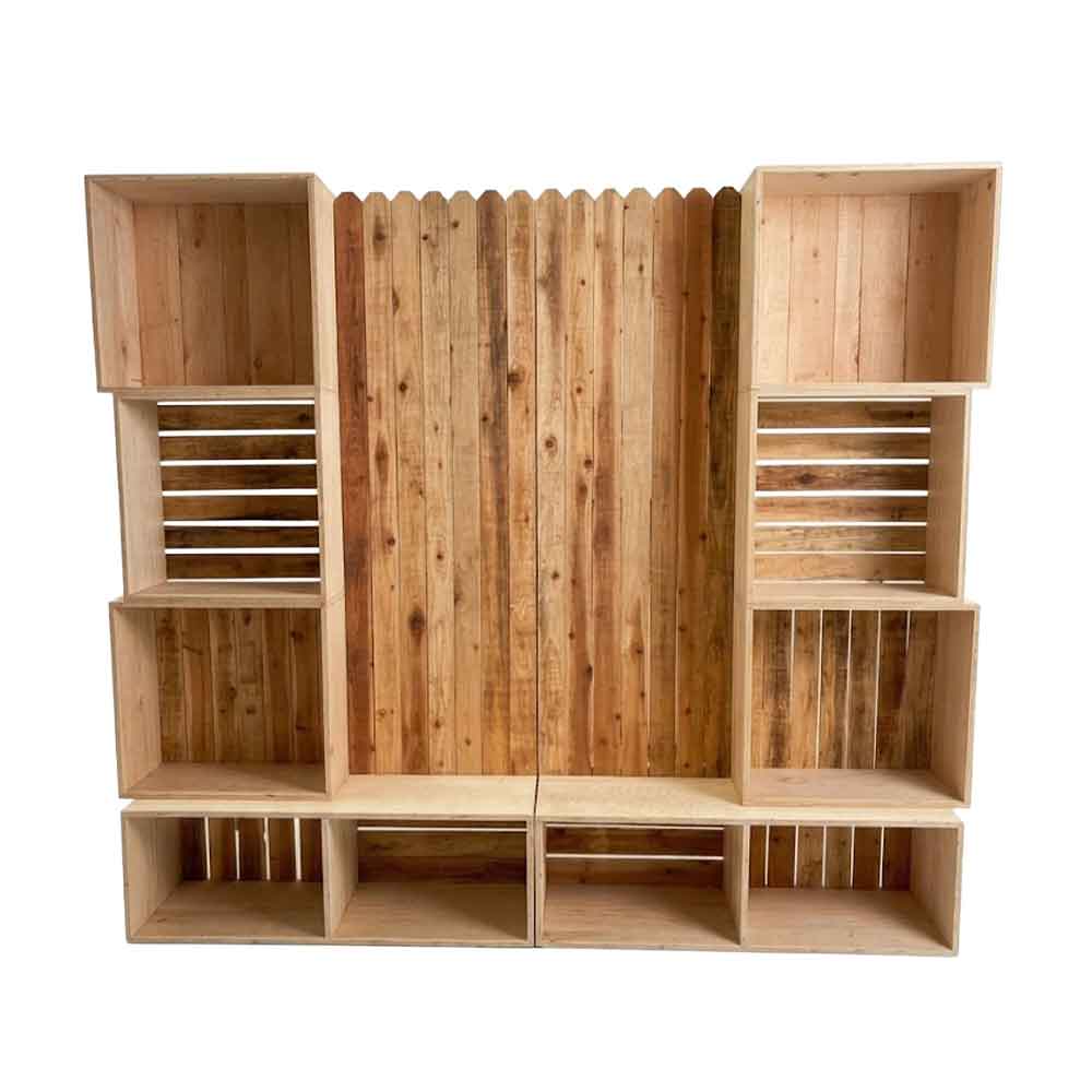 Cubby Wall - Wood