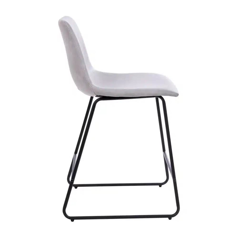 Nia Barstool - Light Grey - Image 3