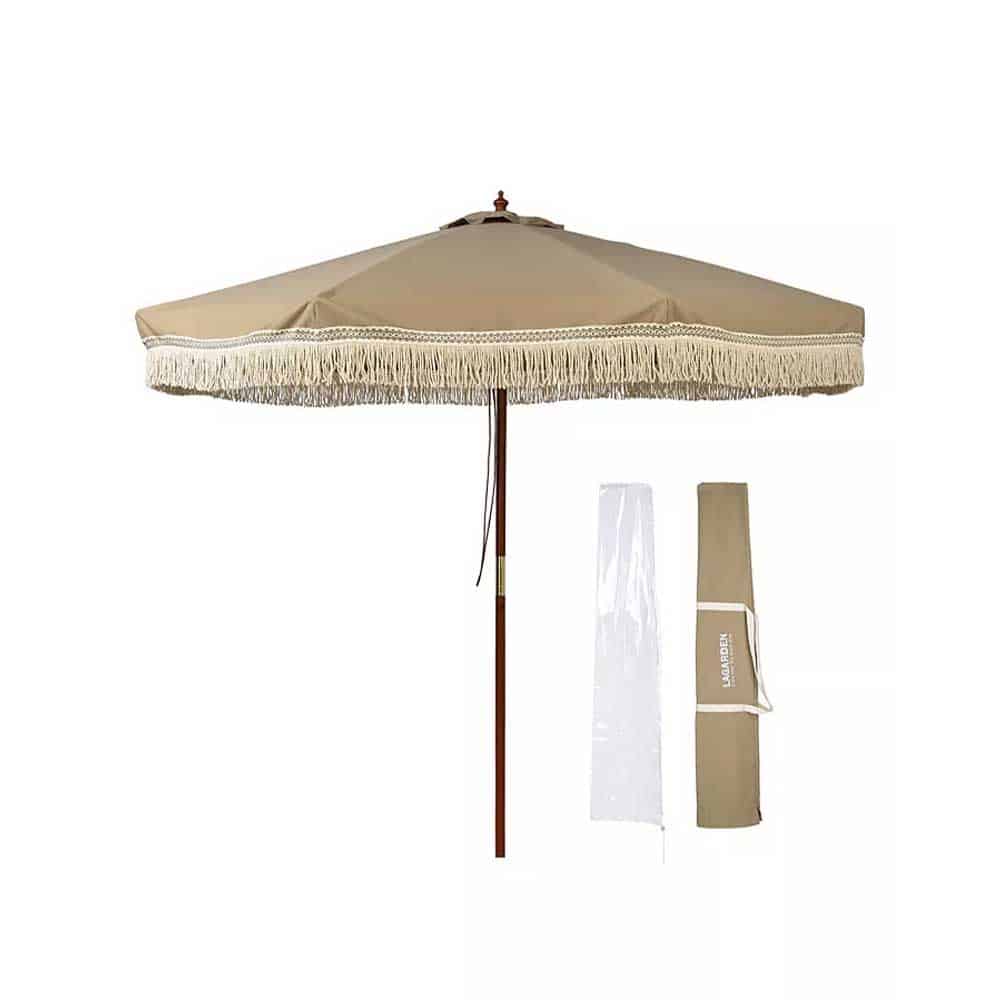 Umbrellas - Tan Fringe