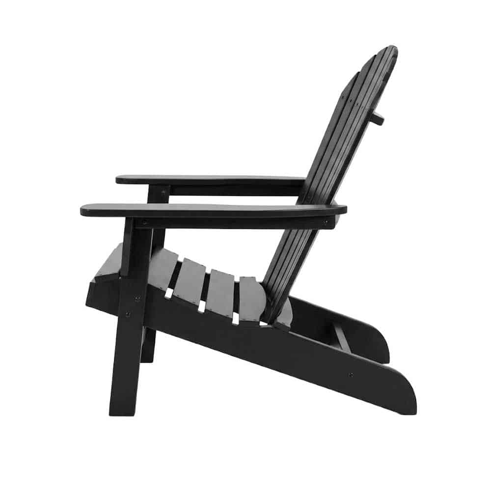 Adirondack Chair - Black - Image 4