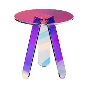 Iridescent Side Table