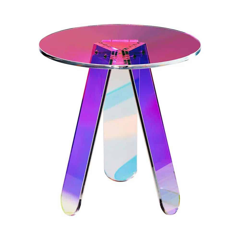 Iridescent Side Table