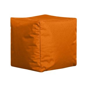 Outdoor Ottoman - Orange