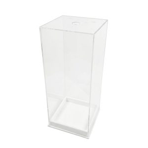 Display Case w/ White Base