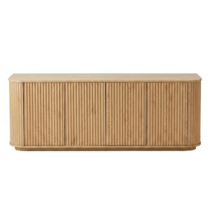 Wood TV Console - 24"h