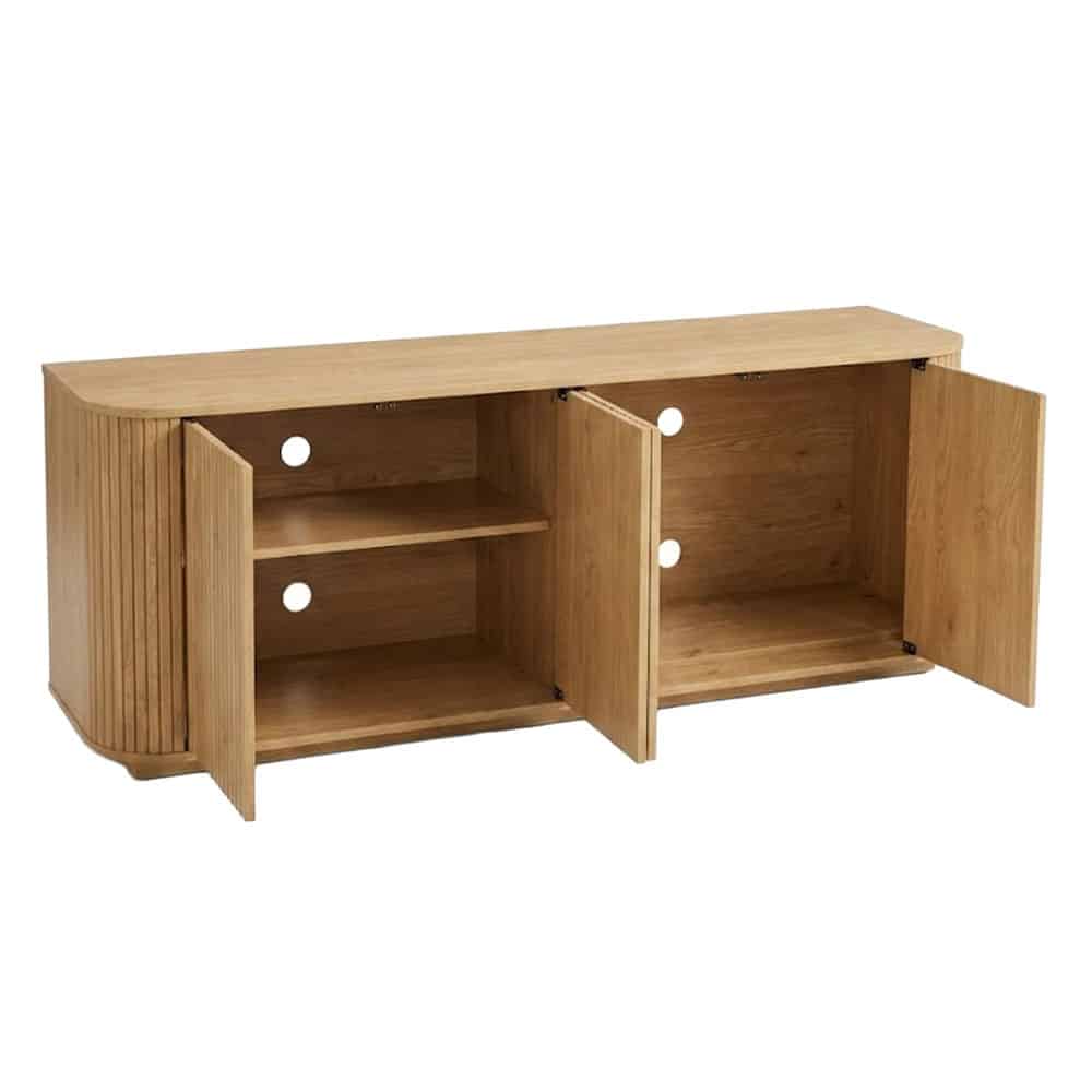 Wood TV Console - 24"h - Image 3