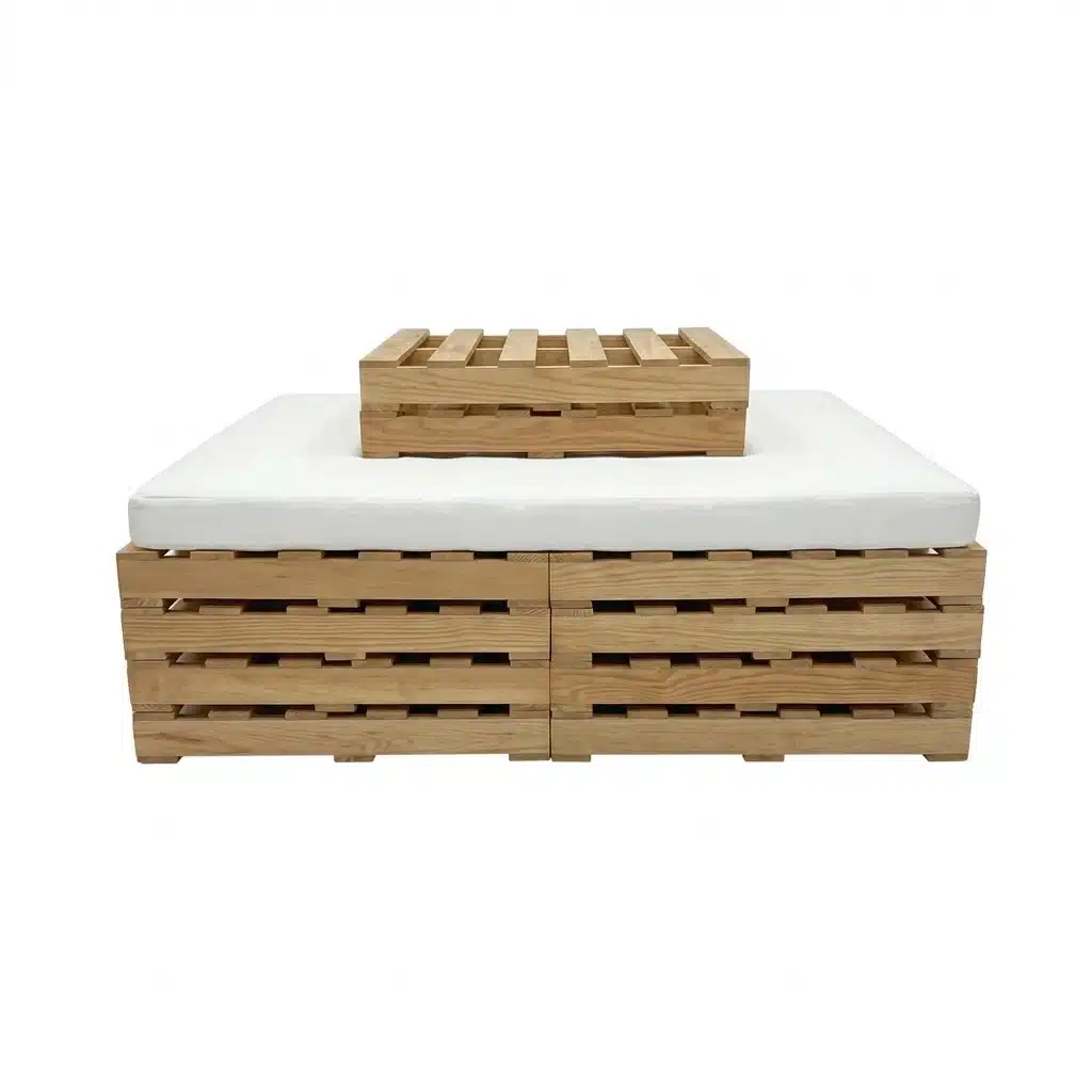 Pallet Seating - Black - Image 2