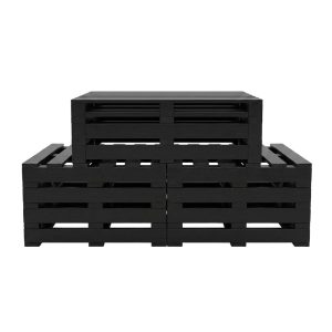Pallet Seating - Black