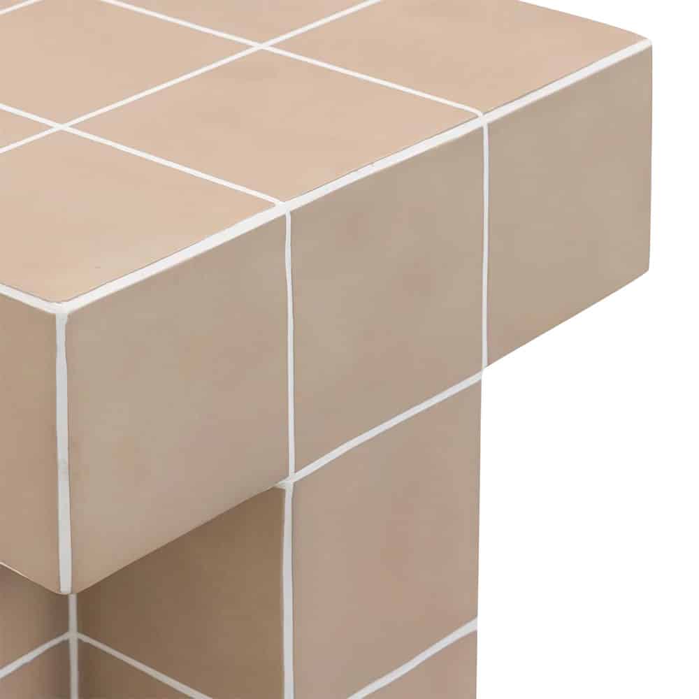 Alba Side Table - Taupe - Image 4