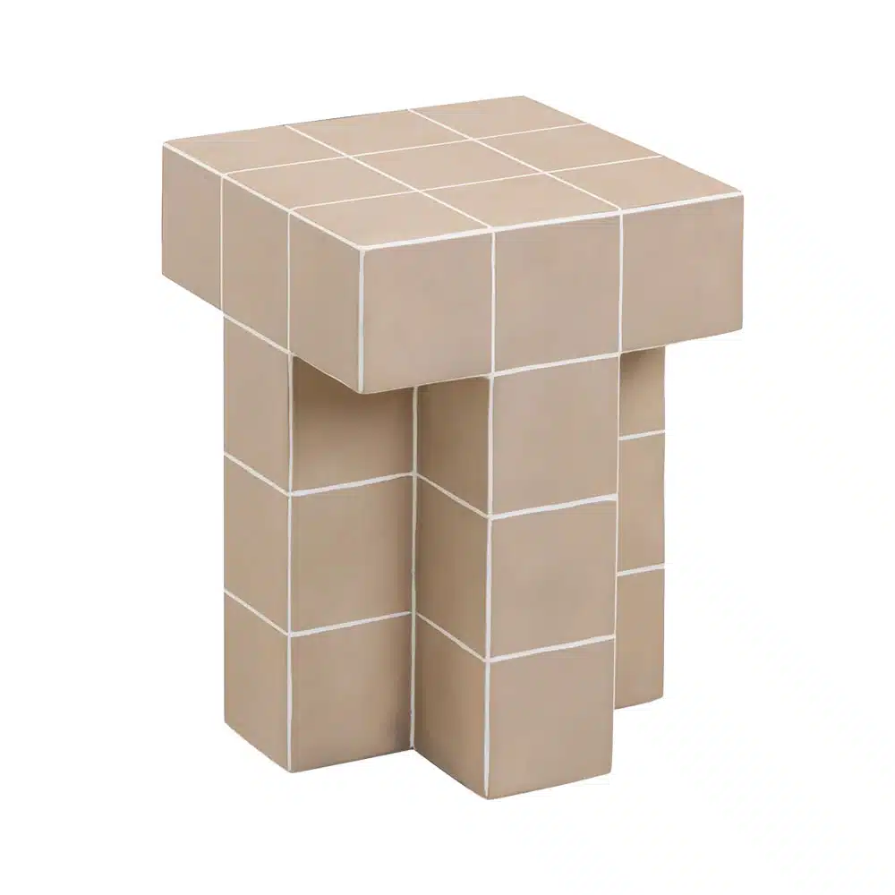 Alba Side Table - Taupe - Image 2