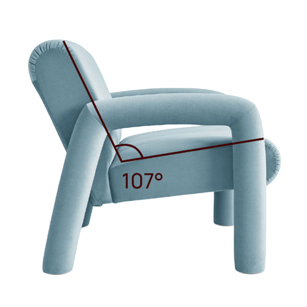 Keipert Chairs - Sky Blue Velvet - Image 5