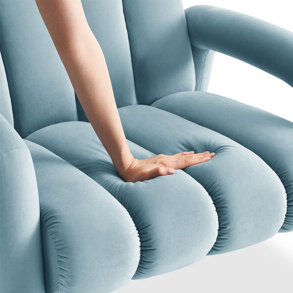 Keipert Chairs - Sky Blue Velvet - Image 7