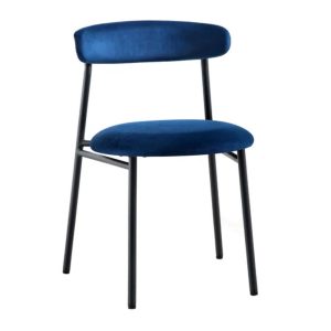 Morgan Chair - Blue Velvet