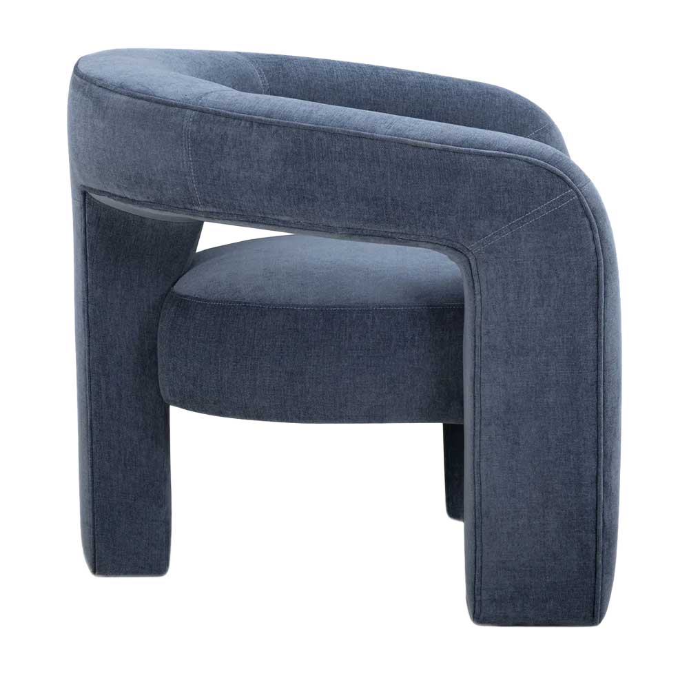 Malone Chair - Blue Denim - Image 3