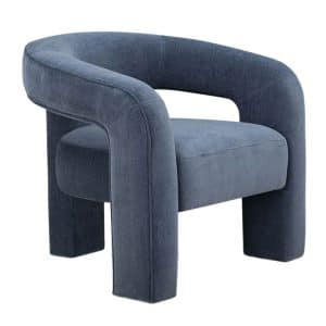 Malone Chair - Blue Denim