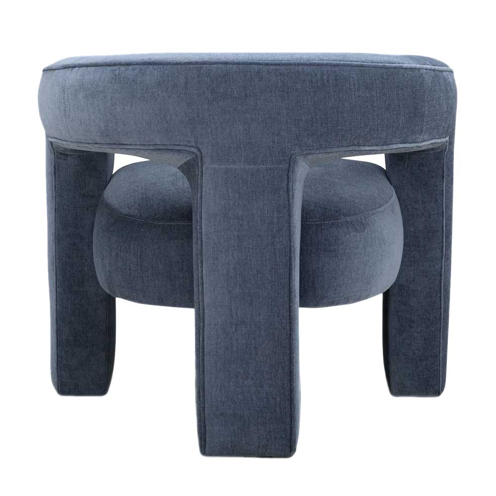 Malone Chair - Blue Denim - Image 4
